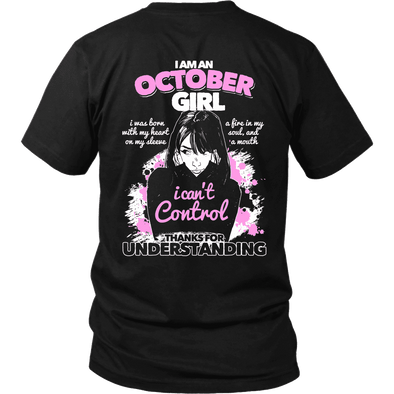 Limited Edition ***October Born Girl*** Shirts & Hoodies