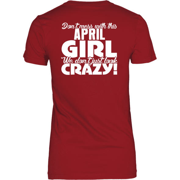 Limited Edition ***April Crazy Girl*** Shirts & Hoodies