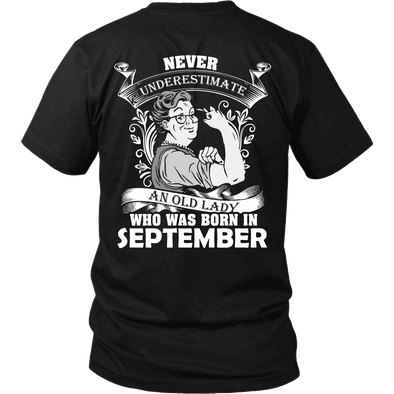 Limited Edition ***Old Lady Born In September*** Shirts & Hoodies