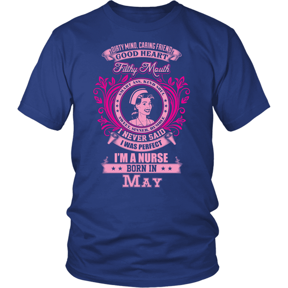 May Born Good Heart Nurse Shirt, Hoodies, Tank