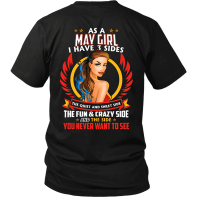 Limited Edition ***May Girl 3 - Sides*** Shirts & Hoodies