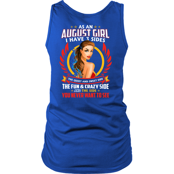 Limited Edition **August Girl 3 - Sides** Shirts & Hoodies