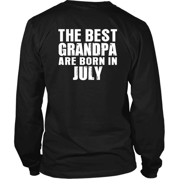 Limited Edition ***Best Grandpa Born In July*** Shirts & Hoodies