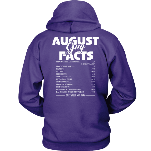 Limited Edition ***August Guy Facts*** Shirts & Hoodies