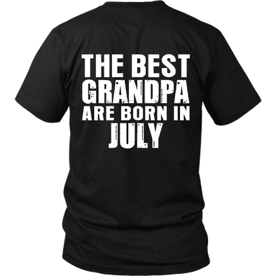 Limited Edition ***Best Grandpa Born In July*** Shirts & Hoodies