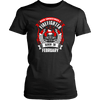 Never Underestimate February Born Firefighter Shirt, Hoodie & Tank