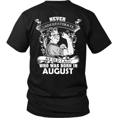 Limited Edition ***Old Lady Born In August*** Shirts & Hoodies