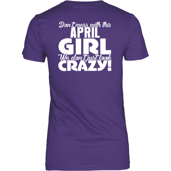 Limited Edition ***April Crazy Girl*** Shirts & Hoodies