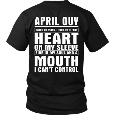 Limited Edition ***April Guy - Can't Control Mouth Back Print*** Shirts & Hoodies