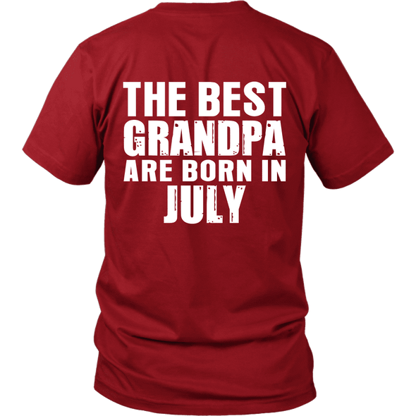 Limited Edition ***Best Grandpa Born In July*** Shirts & Hoodies