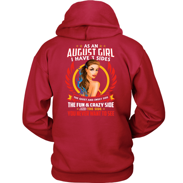 Limited Edition **August Girl 3 - Sides** Shirts & Hoodies