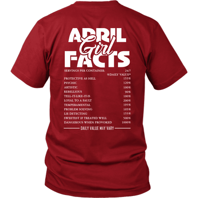 Limited Edition ***April Girl Facts*** Shirts & Hoodies