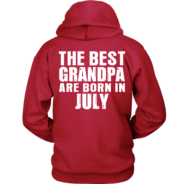 Limited Edition ***Best Grandpa Born In July*** Shirts & Hoodies