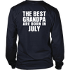 Limited Edition ***Best Grandpa Born In July*** Shirts & Hoodies