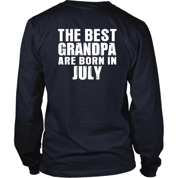 Limited Edition ***Best Grandpa Born In July*** Shirts & Hoodies