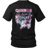 **Limited Edition** February Born Queens Back Print Shirt